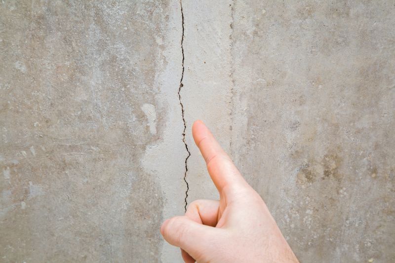Crack Sealing in Walls